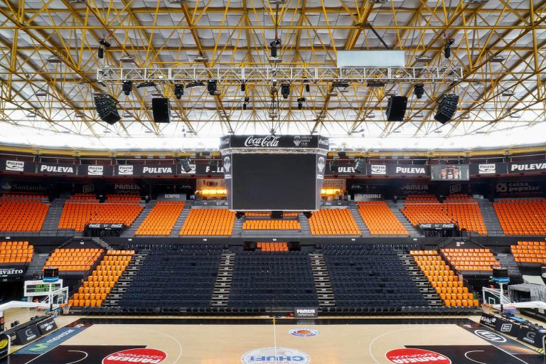 Valencia Basket arena | Lynx Pro Audio